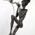 Breath of life - Size (cm): 50x25x127 (NOT AVAILABLE) - metal sculpture