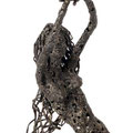 Doubt - Size (cm): 30x93x20 - Weigth: 10,3 kg (NOT AVAILABLE) - metal sculpture