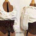 Commande My Oppa serre taille underbust corset steampunk