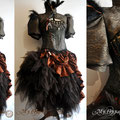 Commande My Oppa custom order costume fashion creation Vaudou corset snake rpg roleplay