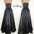 Commande sur mesure robe sous poitrine corseté noire My Oppa gothique Corset/ Custom Order Black Corset Underbust Dress My Oppa Gothic Corset