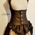 Commande steampunk My oppa gilet et jupe gallery corset
