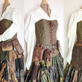 Commande steampunk gn creation my oppa costume corset medieval