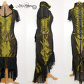 Commande My Oppa steampunk order skirt corset vêtement mariage wedding green