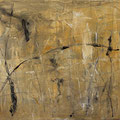 "Zeit und Raum 7", Acryl auf Bw, 100 cm x 120 cm, 2001