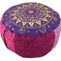 Meditationskissen rund luxus 15 cm waldbeeeren 2