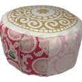 Meditationskissen rund luxus 15 cm beachy -2