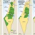 La réduction du territoire palestinien
