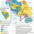 L'éclatement de la Yougoslavie.