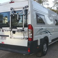 special Thule bike rack for the Fiat Ducato ordered from overseas