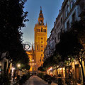 Sevilla - Altstadt am Abend