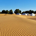 Erg Chebbi - Zeltlager für Touristen