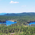 Östra Rädsjön - Blick vom Gelände des Bärenparks
