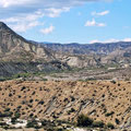 Karge Berglandschaft in Spanien 
