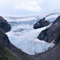 Eine Gletscherzunge des Svartisen.