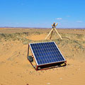 Erg Chebbi - Brunnen solarbetrieben