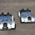 Morgan Plus 8 Speedster Vogelperspektive