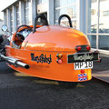 Morgan 3-Wheeler Orange Heck