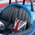 Morgan 3-Wheeler Kingfisher Blue Sitze