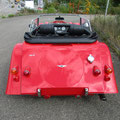 Morgan Plus 4 Sports Red Heck