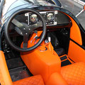 Morgan 3-Wheeler Sports Black Innenraum