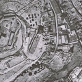 Vista aérea del entorno de Santa María alrededor de 1950. Foto: Archivo Histórico Provincial de Jaén, cortesía de Manoli Santiago.