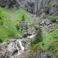 Rückblick in die Saufla-Schlucht