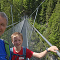 Die Hängebrücke beim Chessiloch wurde im Jahr 2019 eingeweiht.