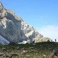 Spaziergang auf den Seitenmoränen des früheren Glacier de Soi