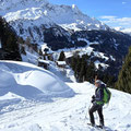 Abfahrt via Alpe Rütan
