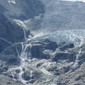 Der rückläufige Turtmanngletscher - siehe unten: Gletscherentwicklung