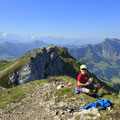 Ausblick vom Hengst gegen Südwesten