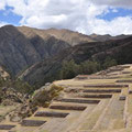 Les cultures incas en terrasses
