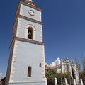 Le clocher de l'église d'Arani