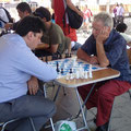 Les joueurs d'échecs de la place