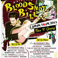 BLOODSHOT BILL JAPAN TOUR フライヤー