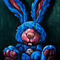 Hase blau