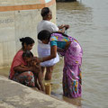 Benares, abords du Gange