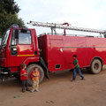 Nepal camion de pompier