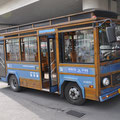 bus en bois a Chengdu