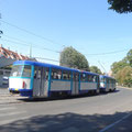 Tramway à Riga - Lettonie