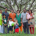 La famille d Adytia et Vinood a Bangalore