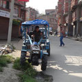 Népal Motoculteur à remorque