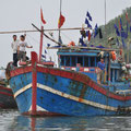 le bateau de peche vietnamien