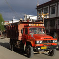 Camion au Sichuan en Chine