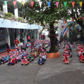 Noel à l'école des enfants Thai