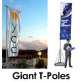 Giant T-Flags