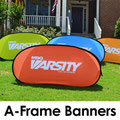 Pop-Screen A-Frame Banners