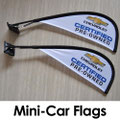 Mini Car Teardrop Flags