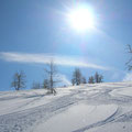 Prali sciata memorabile l'8 maggio in neve fresca con rientro in paese. Grandioso